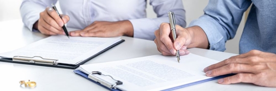 husband and wife during divorce process